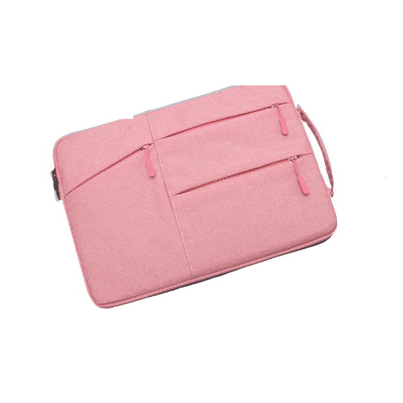 GJX Travel Backpack Keep Device Safe Laptop Case Hidden Side Pockets Environmentally Friendly Material Computer Cases,Pink