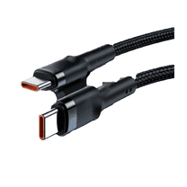 GJX USB Cable 120w USB C to Type C,Fast Charging Micro USB Cable for iPhone 15 Pro Max Samsung Galaxy S24 S23 Ultra 22,Silver