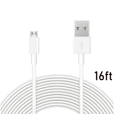 GJX USB Cable High-Speed Charging Android Charger Cable,Micro USB Cable with Data Transfer Capability,16ft