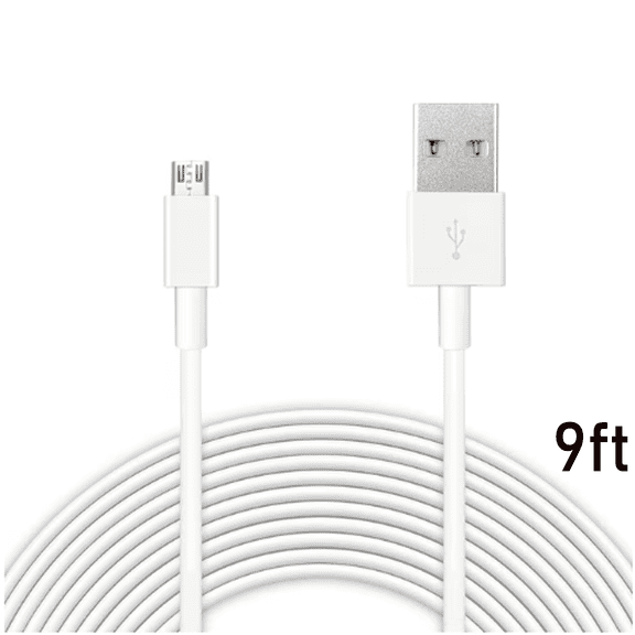 GJX USB Cable High-Speed Charging Android Charger Cable,Micro USB Cable with Data Transfer Capability,9ft