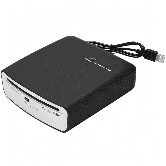GJX USB External Car Universal Connection Portable CD Player for Car Android Navigation/TV/Laptops Desktops with USB Port Plug and Play