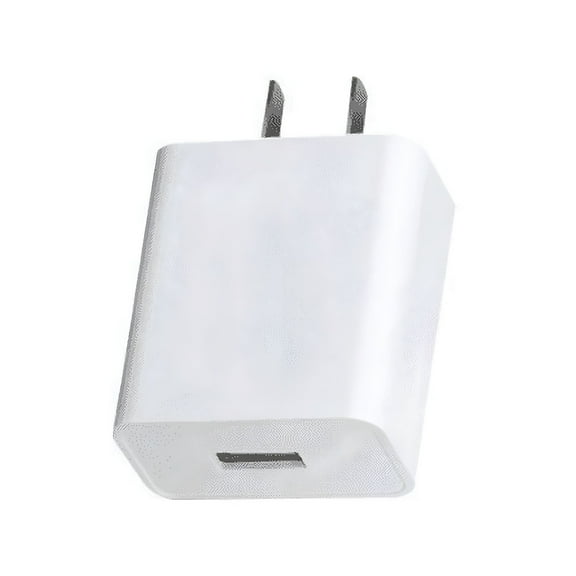 GJX USB Wall Charger 5V 2A, Compact Power Adapter for iPhone Android Tablets, Universal 100-240V Travel Plug with Smart Protection, Lightweight Phone Charging Block for Home Office, White