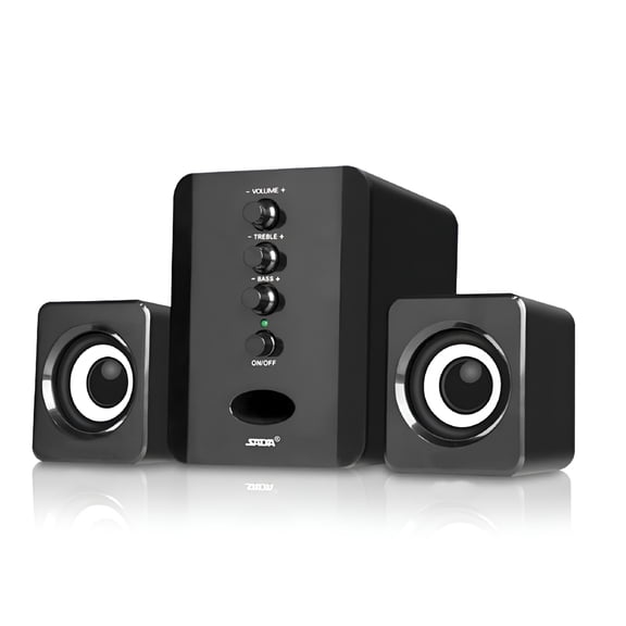 GJX 2026 New Usb Wired Combination Speakers Computer Speakers Bass Stereo Music Player Subwoofer Sound Box for Desktop Laptop Notebook Tablet Pc Smart Phone for Home,Office,Gaming,Study