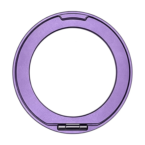 GJX Ultra-Thin Magnetic Metal Ring Phone Grip Stand(Purple) | Adhesive Backing,Compatible with 360 Rotation,Multi-Angle Folding,For Iphone 17/16/15/14/13/12 Series