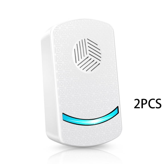 GJX Ultrasonic Pest Control Repeller - Electronic & Ultrasound Indoor Plug-In, Get Rid of Rodents, Mice, Squirrels, Bats, Insects, Bed Bugs, Ants, Fleas, Roaches (2Pack)
