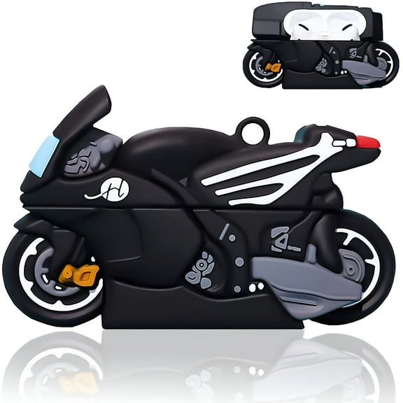 GJX Unique Case for AirPods 4 Case, Cute 3D Cartoon AirPods 4th Generation Cover Soft Silicone Protector with Keychain Shockproof Charging Case for AirPods 4