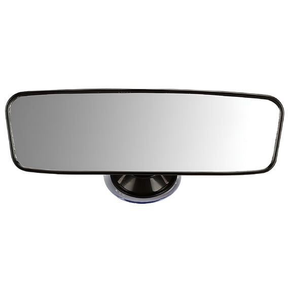 GJX Universal Car Rear View Suction Cup Mirror Learner Driver Interior Glass (White), for Driving, Parking, Reversing, Safety Training, Daily Commute