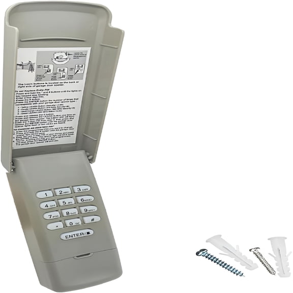 GJX Universal Garage Door Opener Keypad for Liftmaster Chamberlain Craftsman