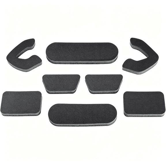 GJX Universal Helmet Padding Fit Kit,Fits All Batting&Catchers Helmets Universal Fit Kit Helmet Padding Inserts