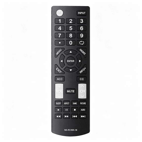 GJX Universal NS-RC4NA-18 Remote Control Replacement for All Insignia TVs, No Programming Required