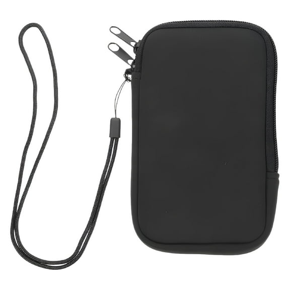GJX Universal Neoprene Waterproof Phone Sleeve Pouch with Neck Lanyard for Women Portable Cell Phone Storage Bag