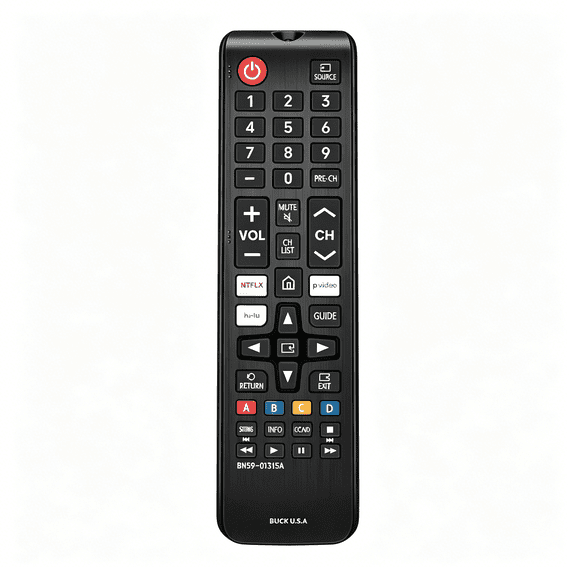 GJX Universal Tv Remote Control Replacement for Smart Tv-Easy Setup,Durable Design,Universal Infrared Remote,Streaming Shortcuts-Works with Smart Tv,Lcd,Led,Hdtv