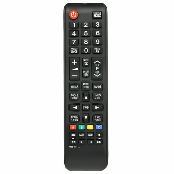 GJX Universal Wireless TV Remote Control for Smart HDTV LED Digital TV Black