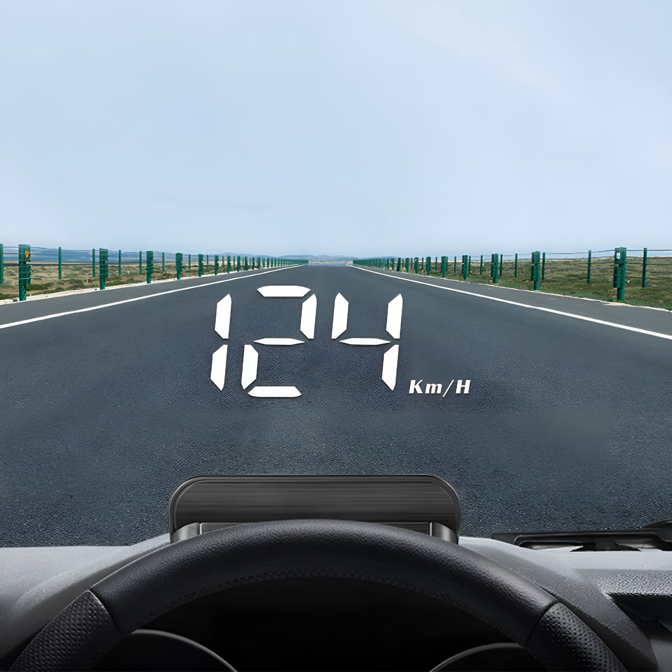 GJX Up Display, Car Universal GPS HUD, Speedometer, Black, for All ...
