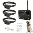 thumbnail image 1 of GJX Upgraded Wireless Dog Fence System with 9-Level Remote Control for Three Dog Leashes, Electric Dog Fence and Training Collar, Adjustable Wireless Dog Boundary Containment System, 1 of 7