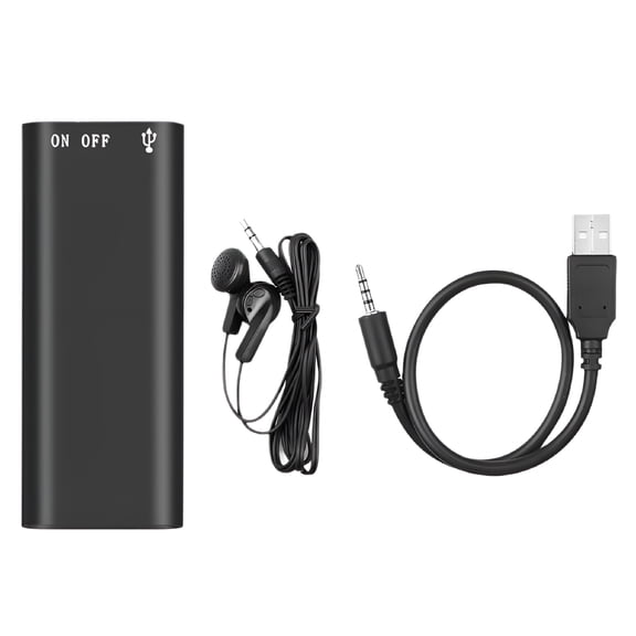 GJX Usb Drive Mini Voice Recorder Covert Audio High Definition Recording Device Voice Activated Recorder Spy Device Hidden