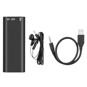 GJX Usb Drive Mini Voice Recorder Covert Audio High Definition Recording Device Voice Activated Recorder Spy Device Hidden