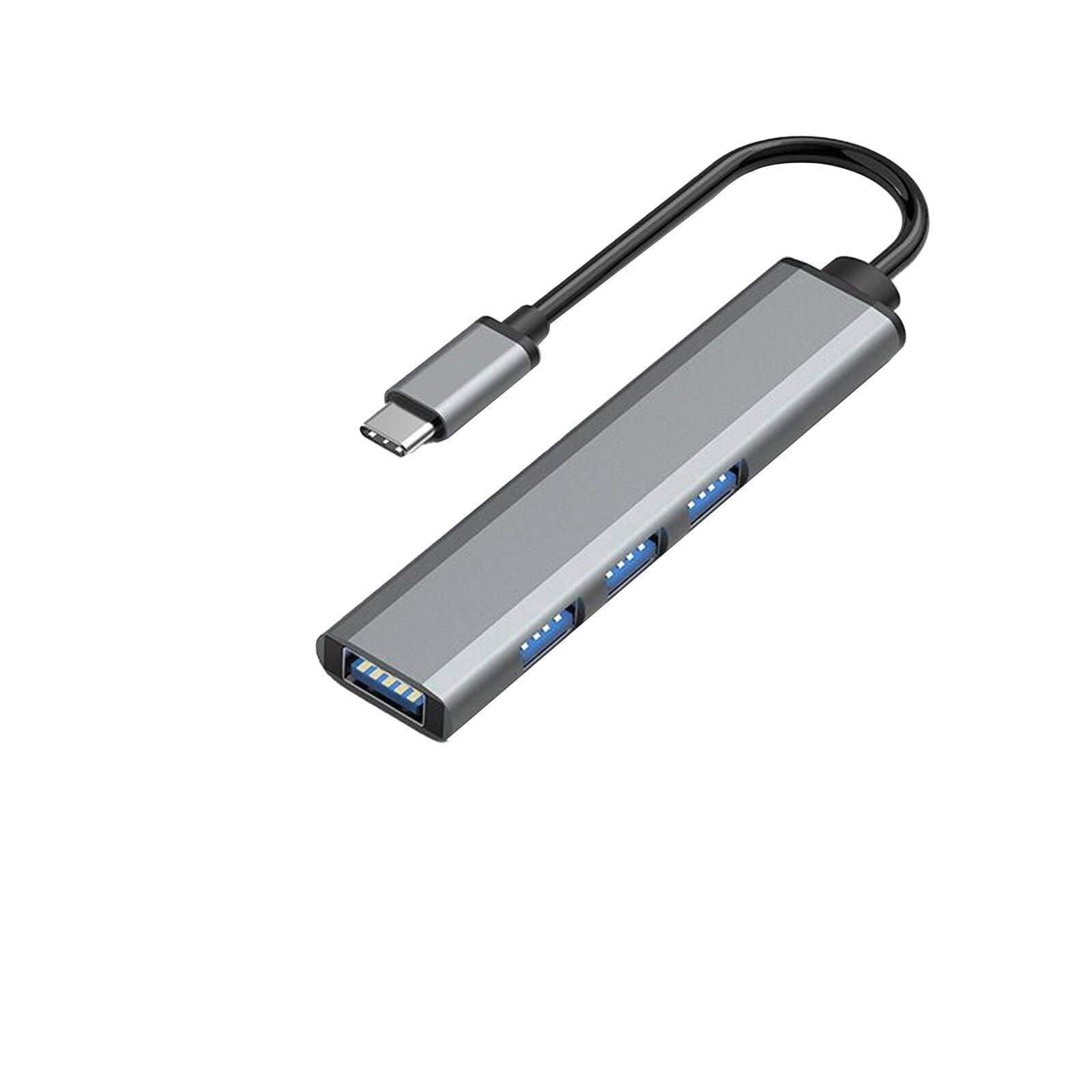 GJX Usb Hub,4 in 1 Usb C Hub with Type-C,Convenient Wide Compatibility ...