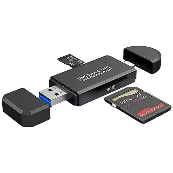 GJX Usb Hub,High-Speed No-Drive Usb C Hub,All in One Frivolous Usb Adapter,Usb3.0+Type-C