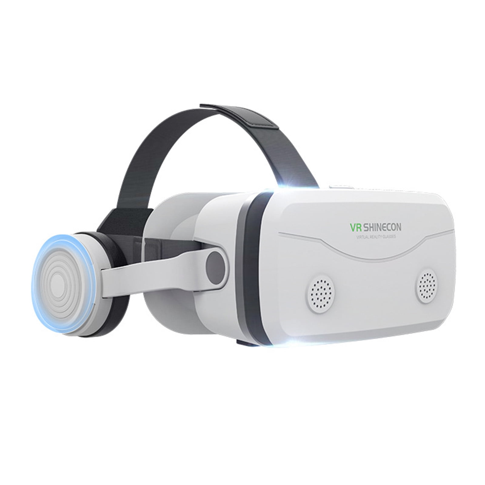 GJX VR Headset,VR Glasses for Gaming,VR Accessories for Game Consoles,White