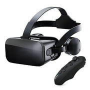 GJX VR Headset/ Virtual Reality Headset/ Virtual Reality/ Virtual Reality Game System/ Video Display Glasses for 4.7- 6.7 Smart Phone for iPhone Android