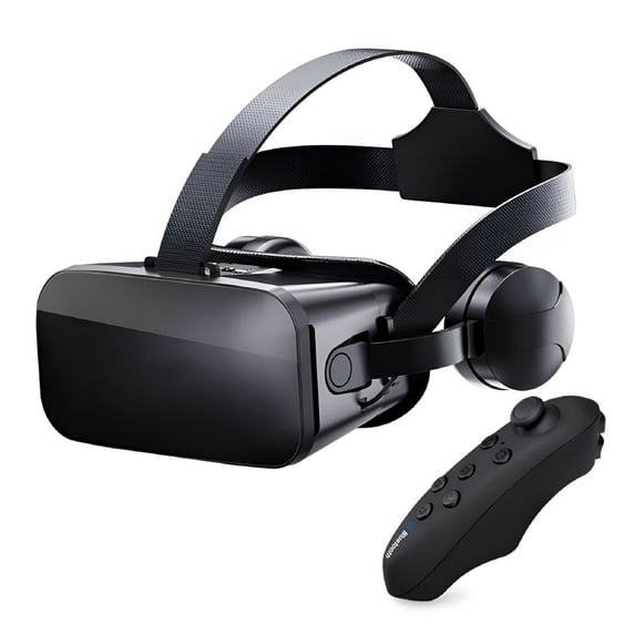 GJX VR Headset/ Virtual Reality Headset/ Virtual Reality/ Virtual Reality Game System/ Video Display Glasses for 4.7''- 6.7'' Smart Phone for iPhone Android