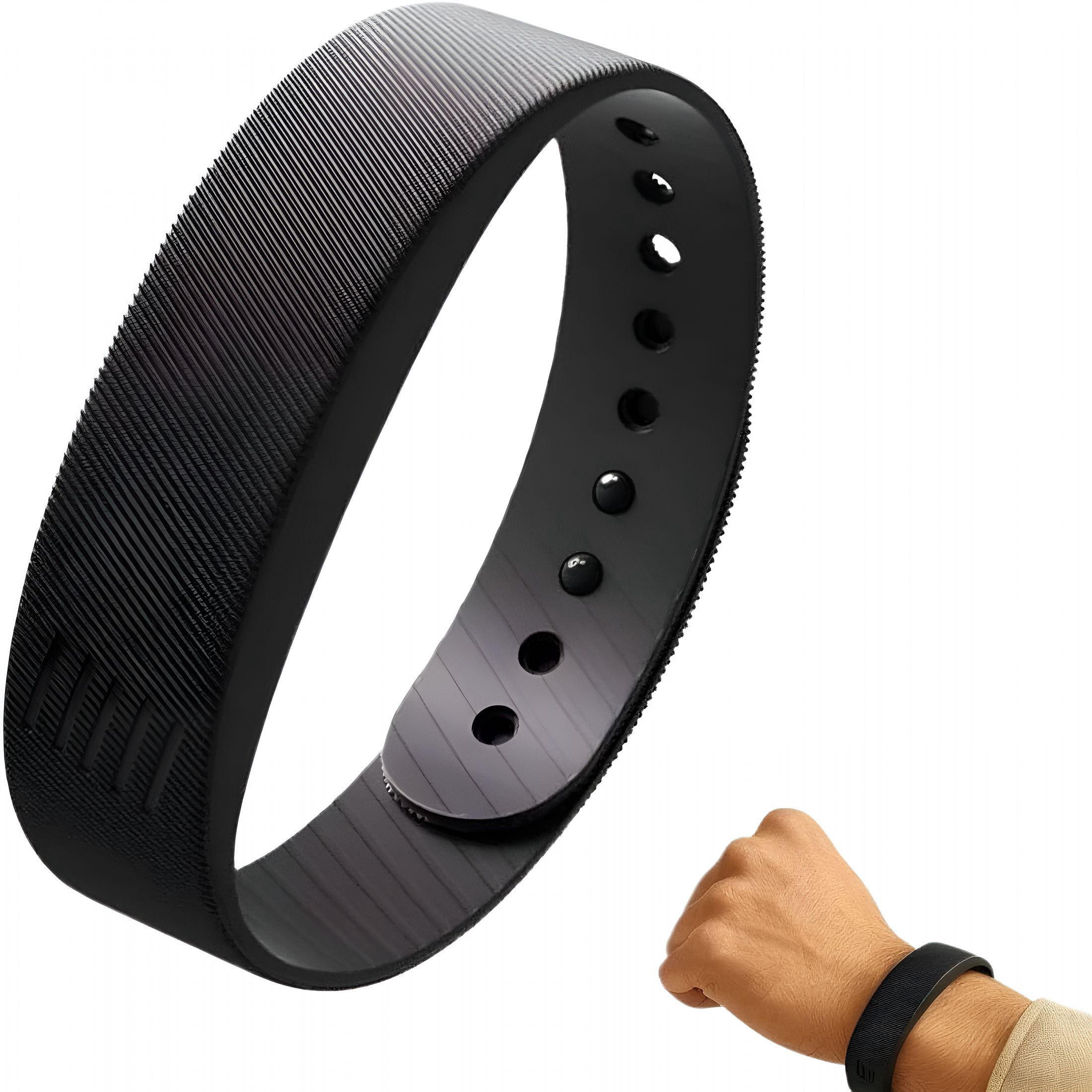 wristband that vibrates when phone rings Smart Ring with Led for Notification : r/SmartRings main image 0