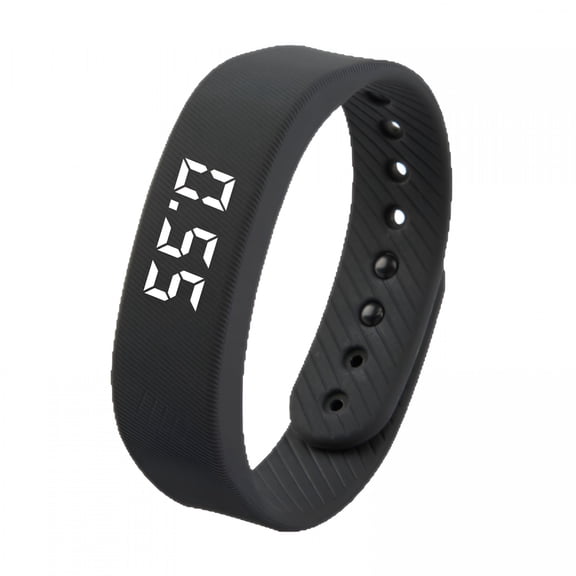 GJX Vibrating Alarm Wristband Electric Clock Watch Shock Silent Sleeps Wrist Sleep Bracelet for Heavy Sleepers Wearable Wristband for Seniors Automatic Wake Up Band Vibration with Digital