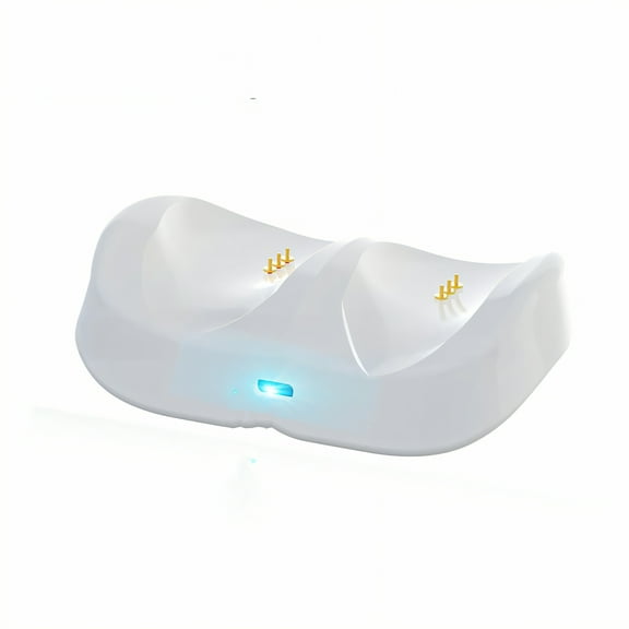 GJX Vr for Oculus Quest 3,Meta for Quest 3 Compatible Accessories for Quest 3,Precision Charging Solution Charging Dock for Meta Quest 3,White