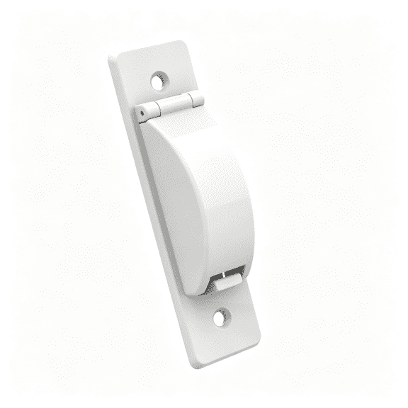 GJX Wall Switch Guard,Childproof Light Switch Plate Covers Protects Your Lights Or Circuits from Being Accidentally Turned on Or Off by Children and Adults (White,1 Pack)