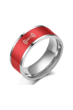 Waterproof Android Phone Equipment Technology Intelligent Smart NFC Finger Ring Wearable Connect