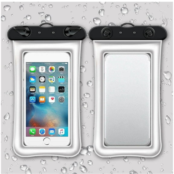 GJX Waterproof Floating Pouch Dry Bag Case Cover Touchscreen,Underwater Dry Bag for Iphone 11/11 Pro Max/Xs Max/Xr/X/8/8P Galaxy Up to 6.8",Phone Pouch for Beach Kayaking Travel Or Bath