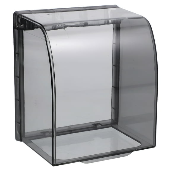 GJX Weatherproof Electrical Outlet Cover Outdoor Plug Cover Outdoor Electrical Outlet Cover Weatherproof Outlet Cover Outdoor Receptacle Cover Black