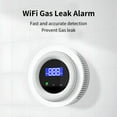 thumbnail image 1 of GJX WiFi Gas Leak Alarm Sensor for Natural Gas Biogas Methane SmartLife Remote Control, 1 of 7