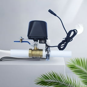 GJX Wifi Water Valve Controller,Smart Water Valve Shut Off,Automatic Valve Watering Timer,Sprinkler Controller