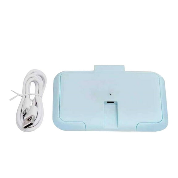 GJX Wipe Warmer,Instant Heating Technology Baby Wipes,Secure Sealing Lid Baby Wipe Warmer,Blue