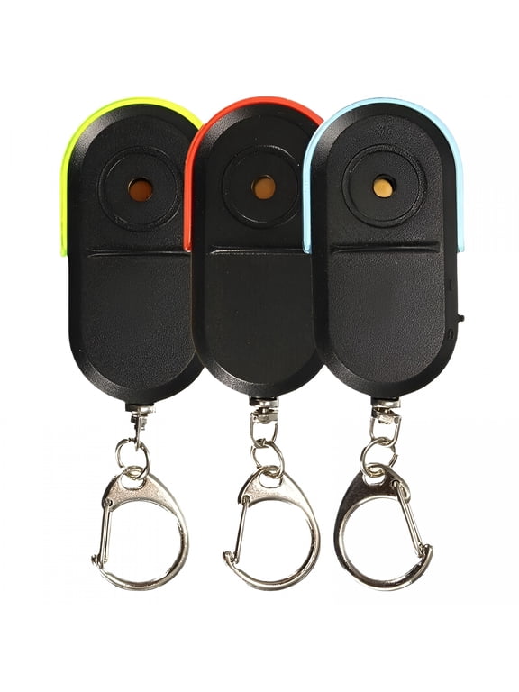 Wireless Anti-Lost Alarm Key Finder Locator Whistle Sound Led Light Keychain Key Finder