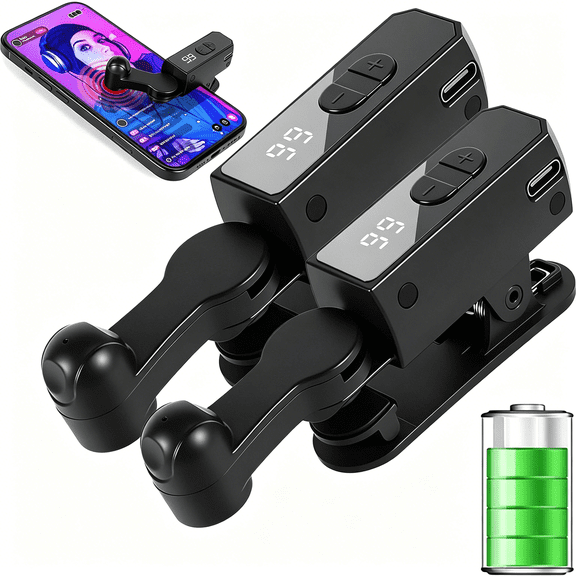 GJX Wireless Auto Clicker Screen Tapper,Rechargeable Auto Touch Device with 107 Adjustable Speed for Iphone Ipad Android, Live Likes Games&Repetitive Tasks(2Pcs)