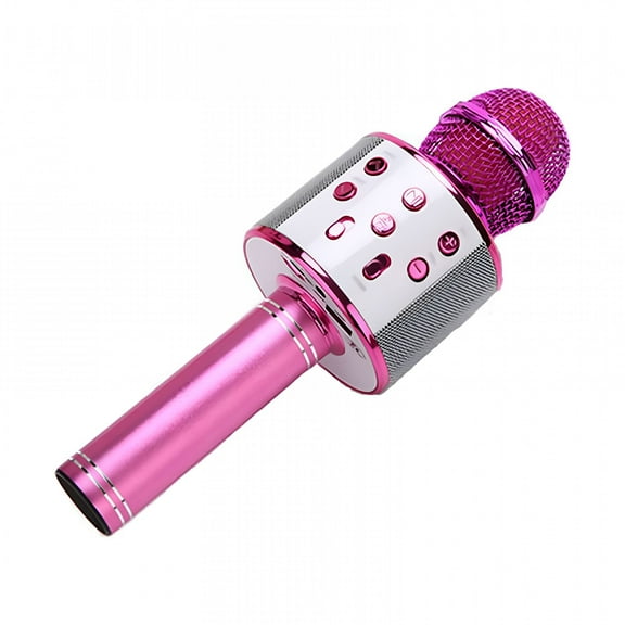GJX Wireless Bluetooth Microphone for Kids Adult Singing, Portable Handheld Machine Speaker