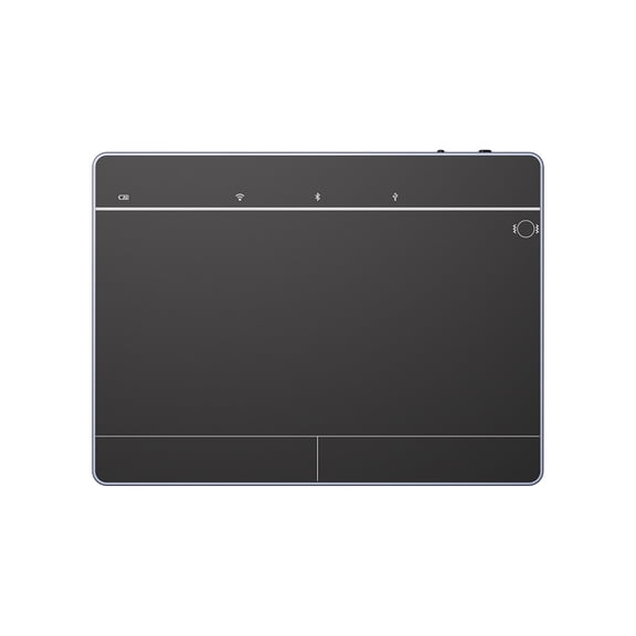 GJX Wireless Bluetooth Trackpad for Windows 10 & 11, 3-In-1 Connectivity Modes,High Precision Control, Portable Multi-Touch Gestures Touchpad for Pc & Laptop