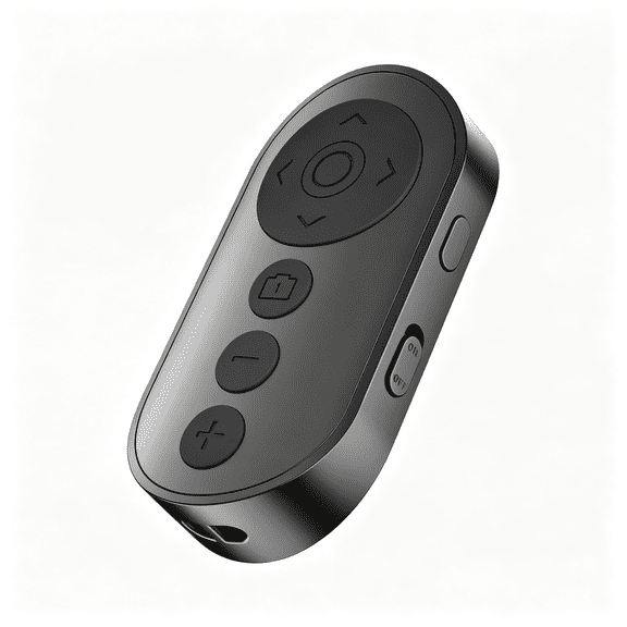GJX Wireless Camera Remote Control with Zoom for Iphone & Android, Bluetooth Camera Remote Shutter with Front/Rear Camera Switch for Photo & Video, Smartphone Bluetooth Clicker for Tiktok.