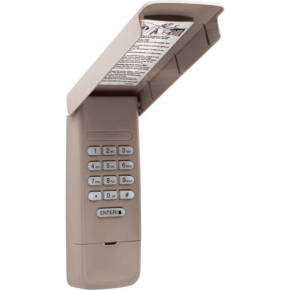 GJX Wireless Garage Door Opener Keyless Entry,Weather Resistant Outdoor Keypad,Easy Install