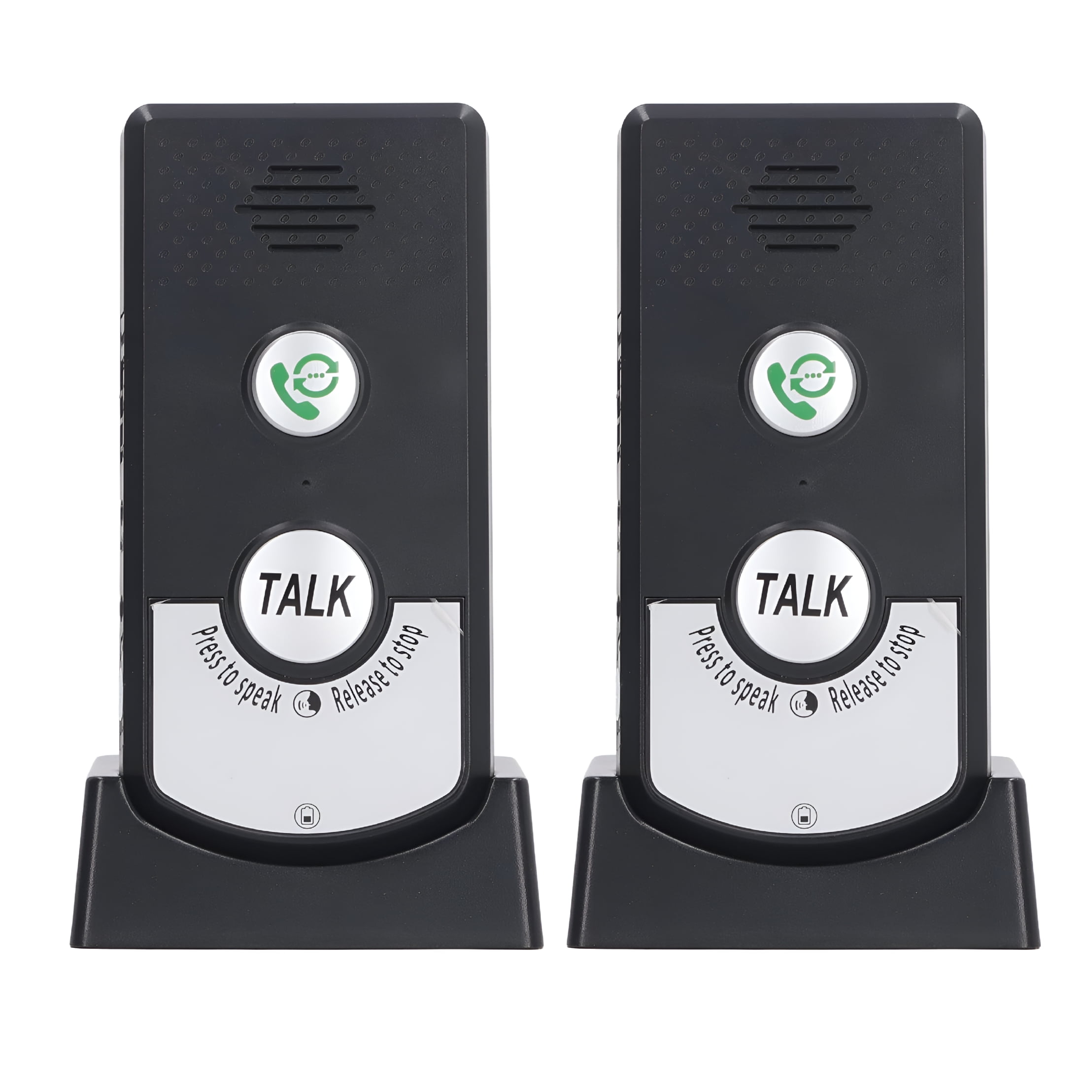 GJX Wireless Intercom Unit, 2 Way Voice Intercom Super Long Range Waterproof Intercom Doorbell System Unit