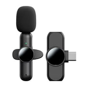 HBMYN Wireless Lavalier Microphone,Streaming Microphone,Mini Microphone Iphone,One to One,Typec