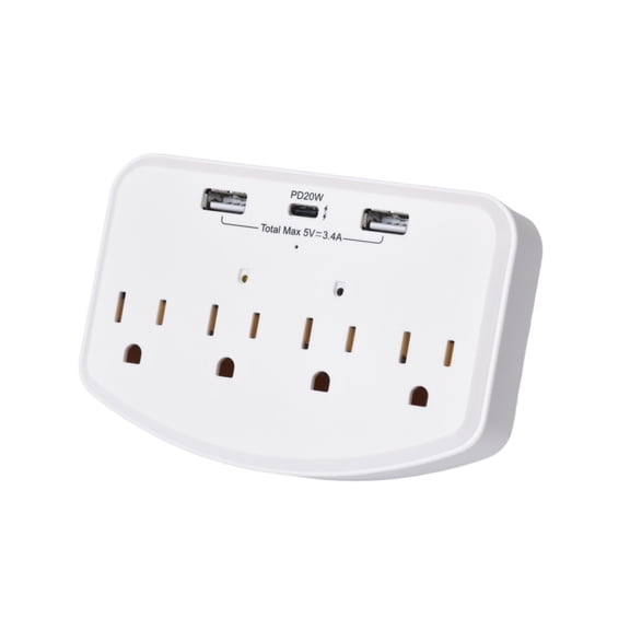 GJX Wireless Mini Small Security Wall Outlet WiFi Camera Indoor Camera for Home Security