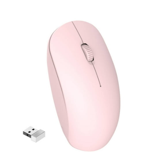 GJX Wireless Mouse,Ergonomically Crafted for Comfort Gaming Mouse,Seamless Wireless Experience Wireless Mouse for Laptop,Pink