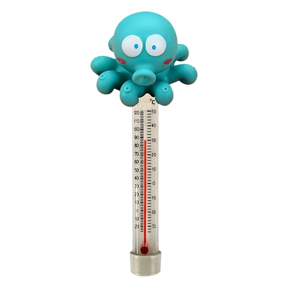 GJX Wireless Pool Thermometer Floating Easy Read, Accurate Floating Pool Thermometer for Swimming Pool, Spa, Hot Tub, Ice Bath, Aquarium, Pond, Portable PVC Thermometer for Adults