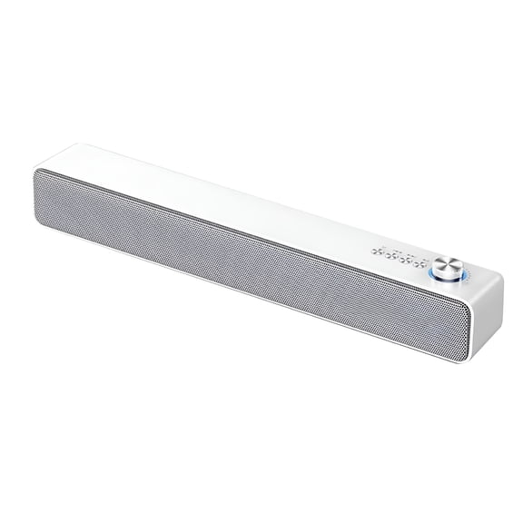 GJX Wireless Subwoofer Soundbar Tv Audio Wall Computer Speaker Home Theater Music Wireless White Wireless Sound Bar for Smart Tv