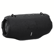 GJX Xtreme 4 - Portable Bluetooth Speaker, Powerful Sound and Deep Bass, Ip67 Waterproof, 24 Hours of Playtime, Powerbank, Partyboost for Multi-Speaker Pairing Black