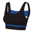 thumbnail image 1 of GK All Star Contrast Band Bra Top (Royal, 3X), 1 of 1